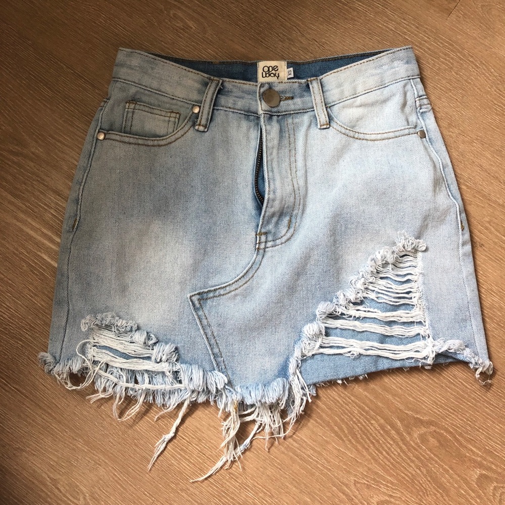 Denim Skirt